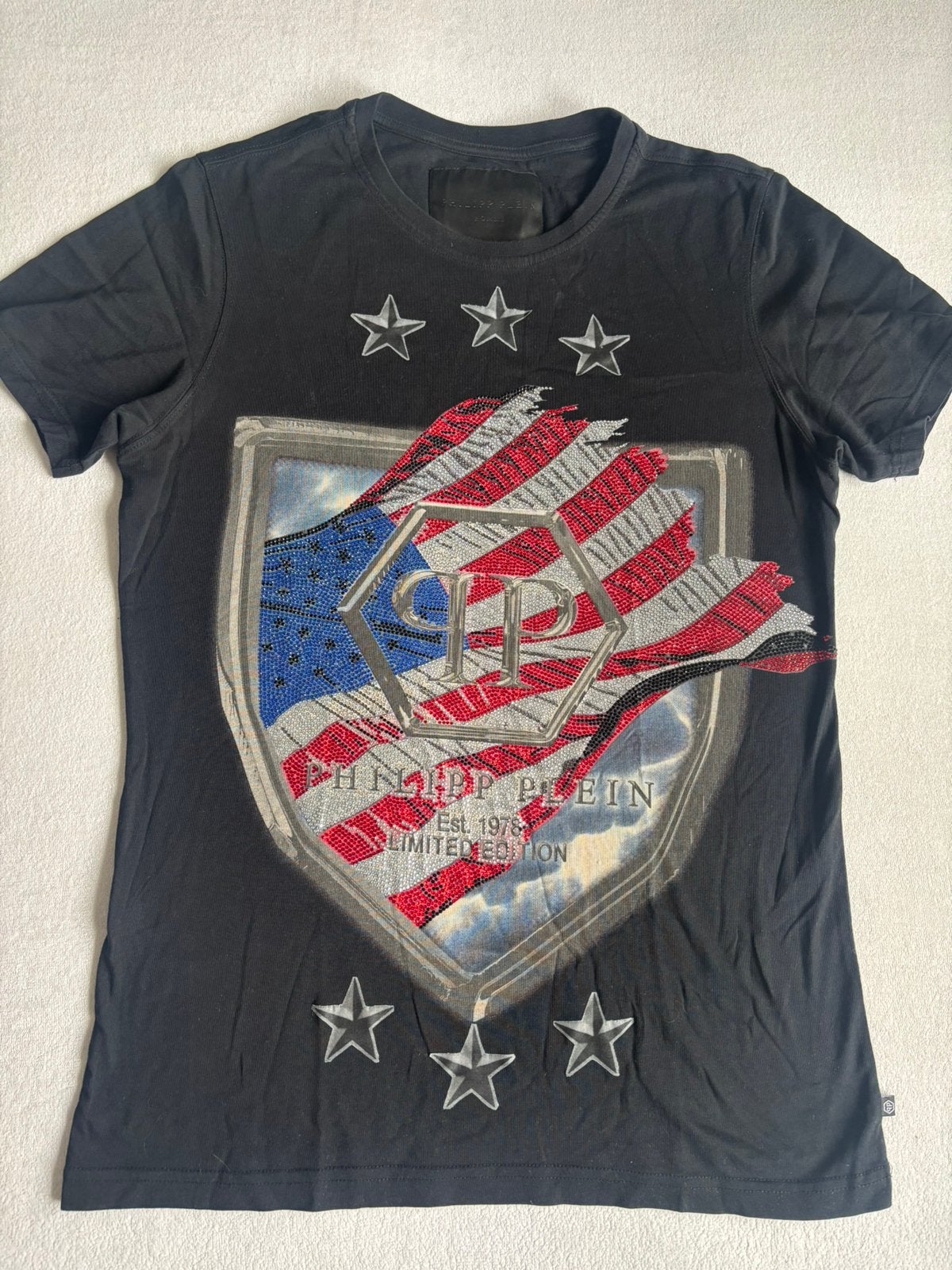 Heel mooi philipp plein shirt maat m, Ophalen of Verzenden, Zo goed als nieuw, Zwart