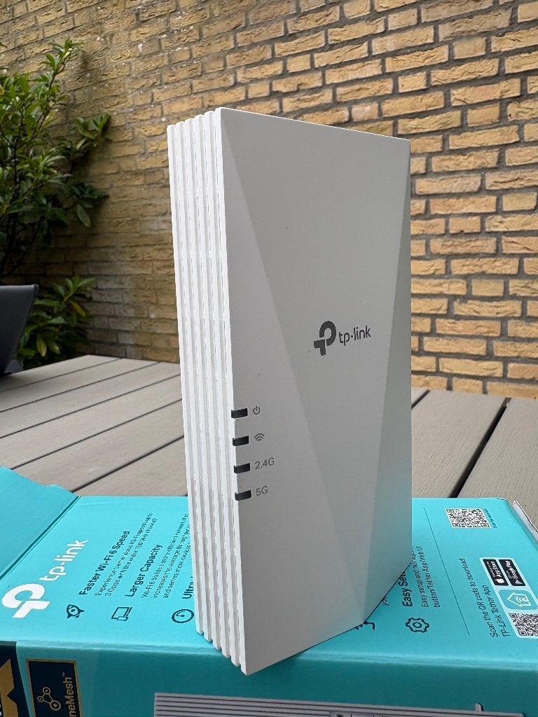 TP-Link WiFi 6 Range Extender RE700X, Ophalen of Verzenden, Gebruikt, TPLink