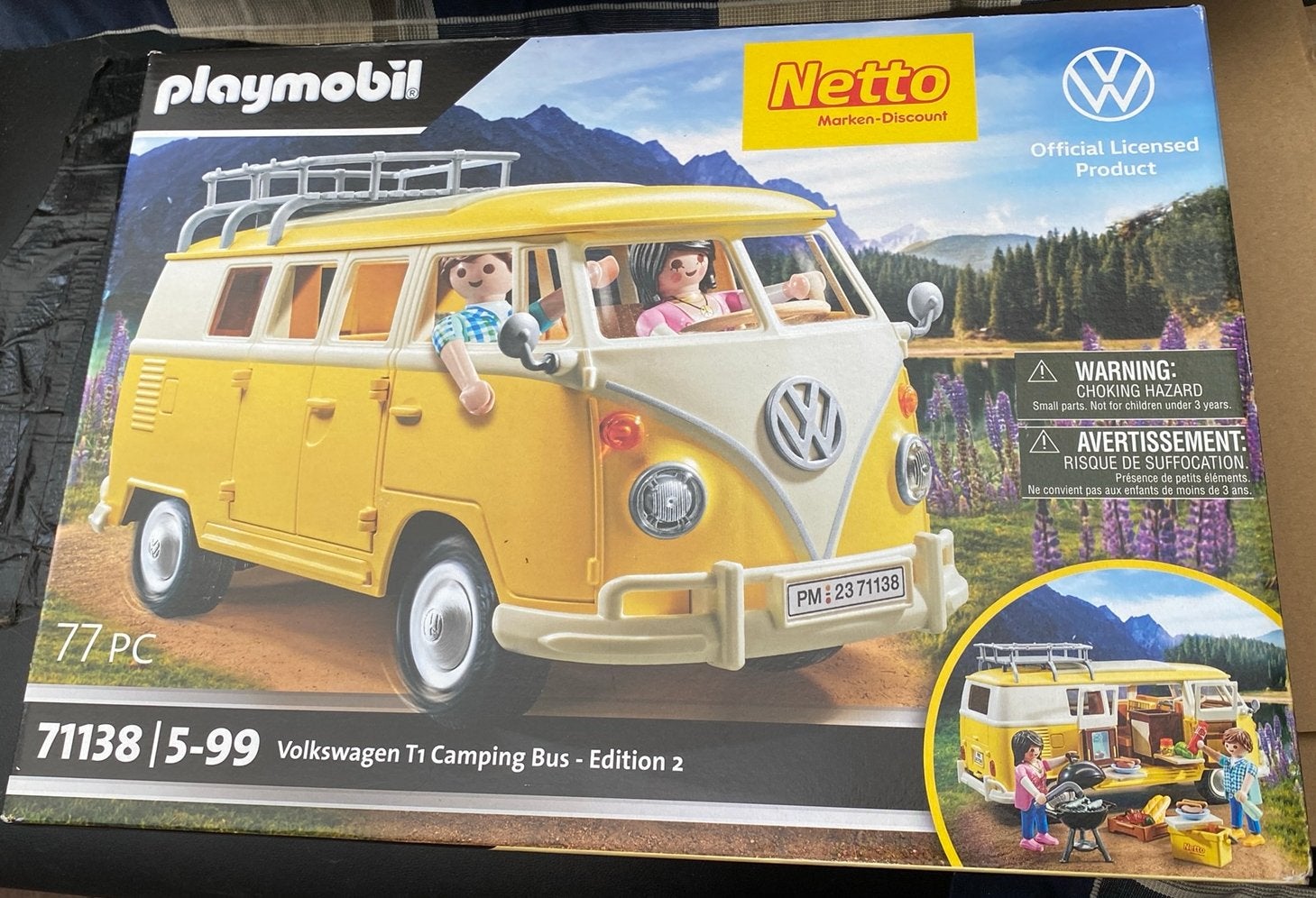 Playmobil gele vw speciale editie netto 71138, Ophalen of Verzenden, Nieuw