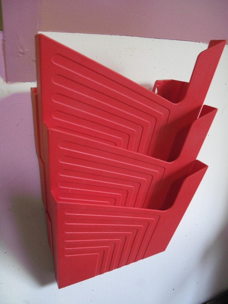 Meyers Display tile documentenhouder, 45 cm, Object, Ophalen of Verzenden, Rood