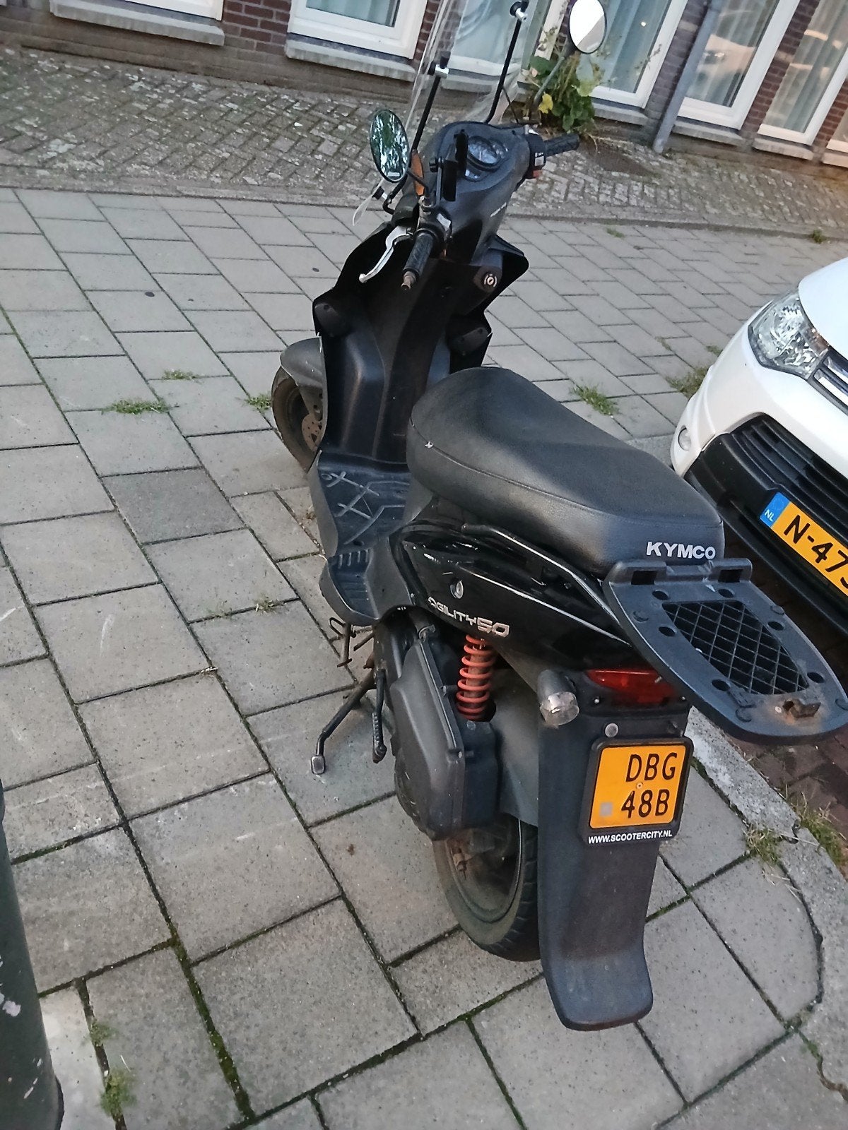 Kymco Agility 50 - Bouwjaar 2015 START NIET, Fietsen en Brommers, Ophalen, Gebruikt, Benzine, Agility
