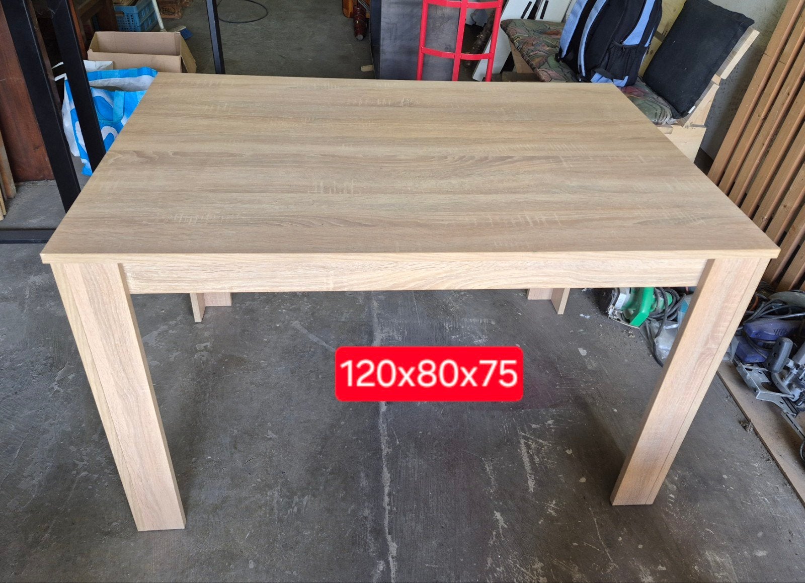 Eettafel of salontafels, Huis en Inrichting, Tafels | Eettafels, Ophalen, Gebruikt, 100 tot 150 cm, 50 tot 100 cm