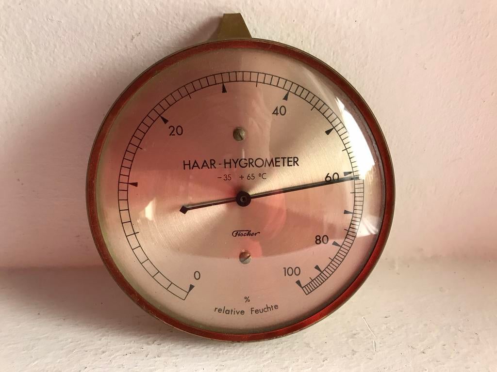 Haar hygrometer Fischer, Ophalen of Verzenden, Gebruikt