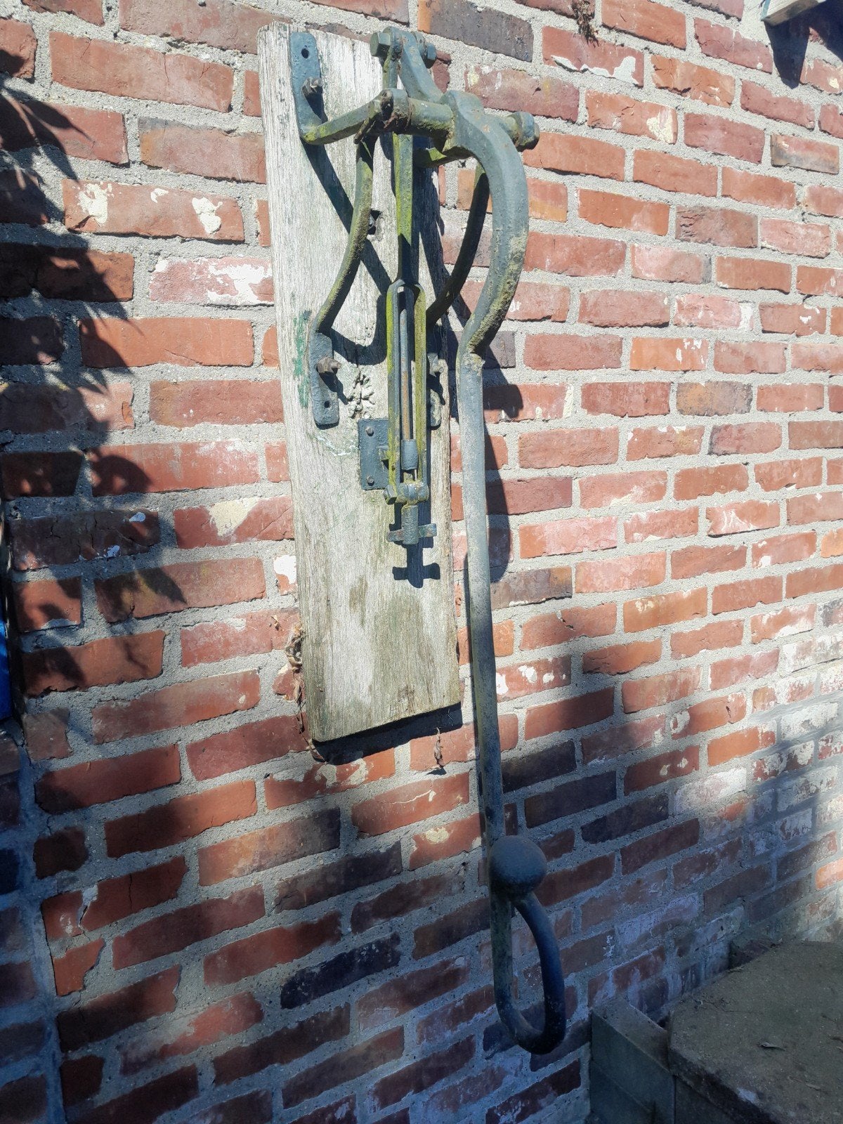 Antieke oude pomp mechanisme, Antiek en Kunst, Ophalen
