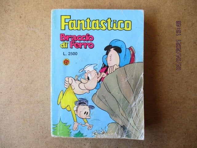 adv0710 popeye fantastico pocket italiaans, Boeken, Stripboeken, Eén stripboek, Ophalen, Gelezen