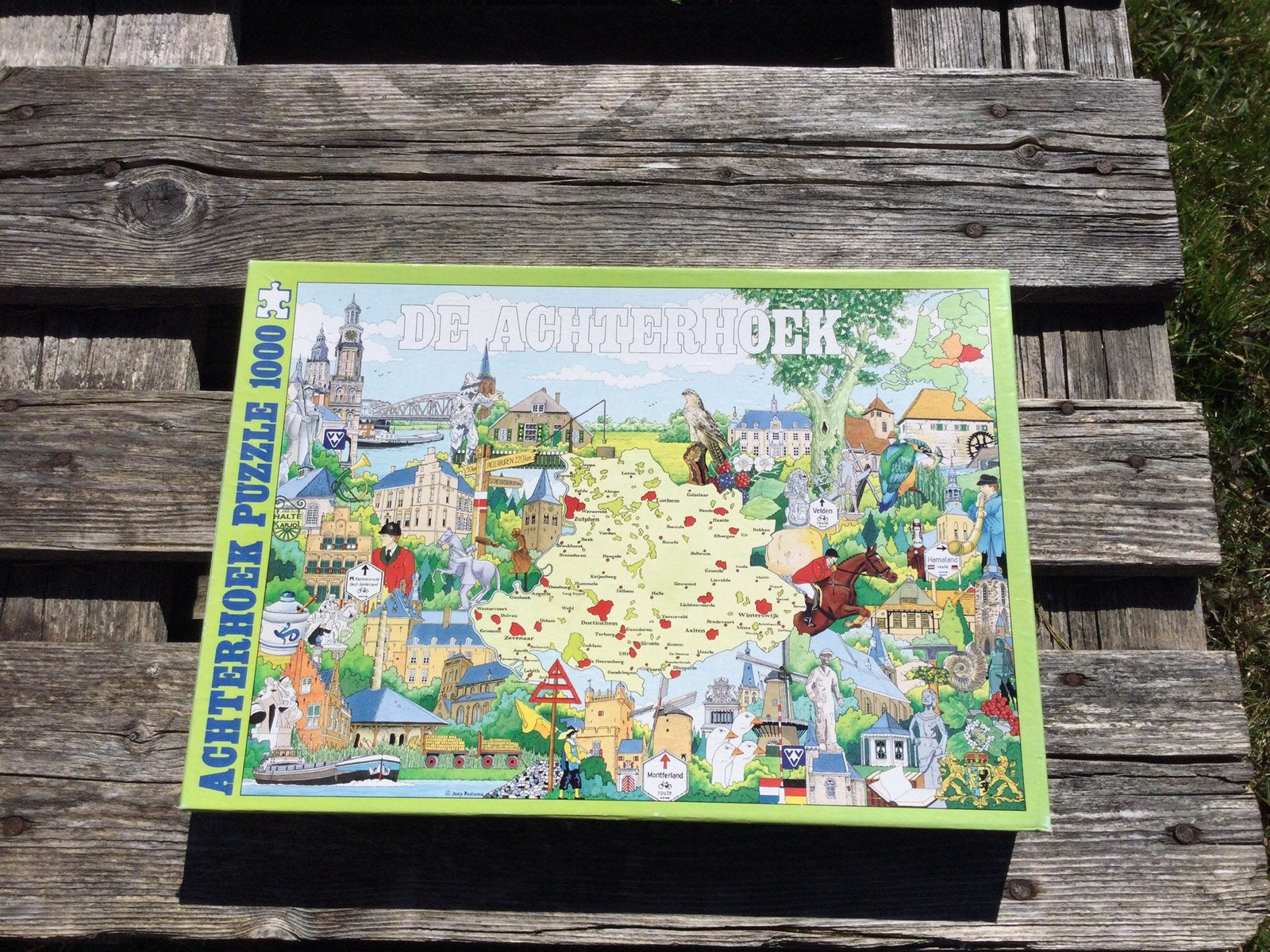 Puzzle Achterhoek, Nieuw, Ophalen of Verzenden, Papier of Karton, Overige merken