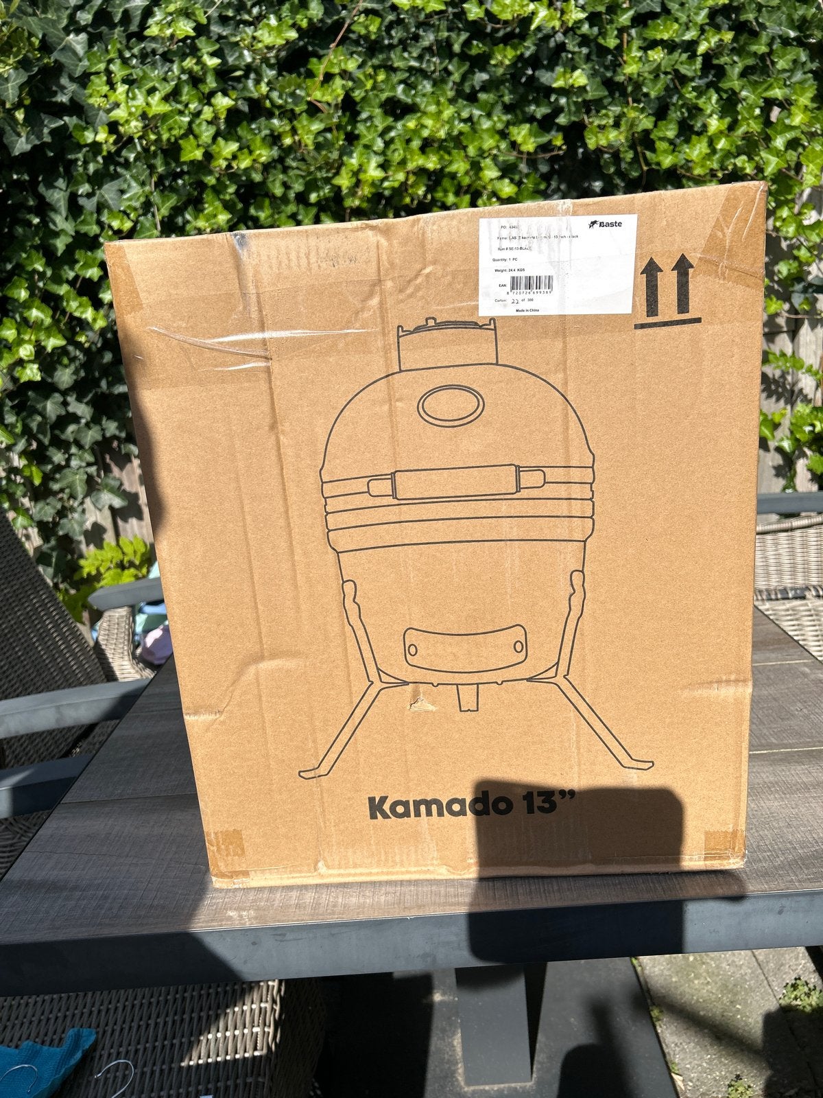 Kamado 13" BBQ - Nieuw in doos, Ophalen, Nieuw