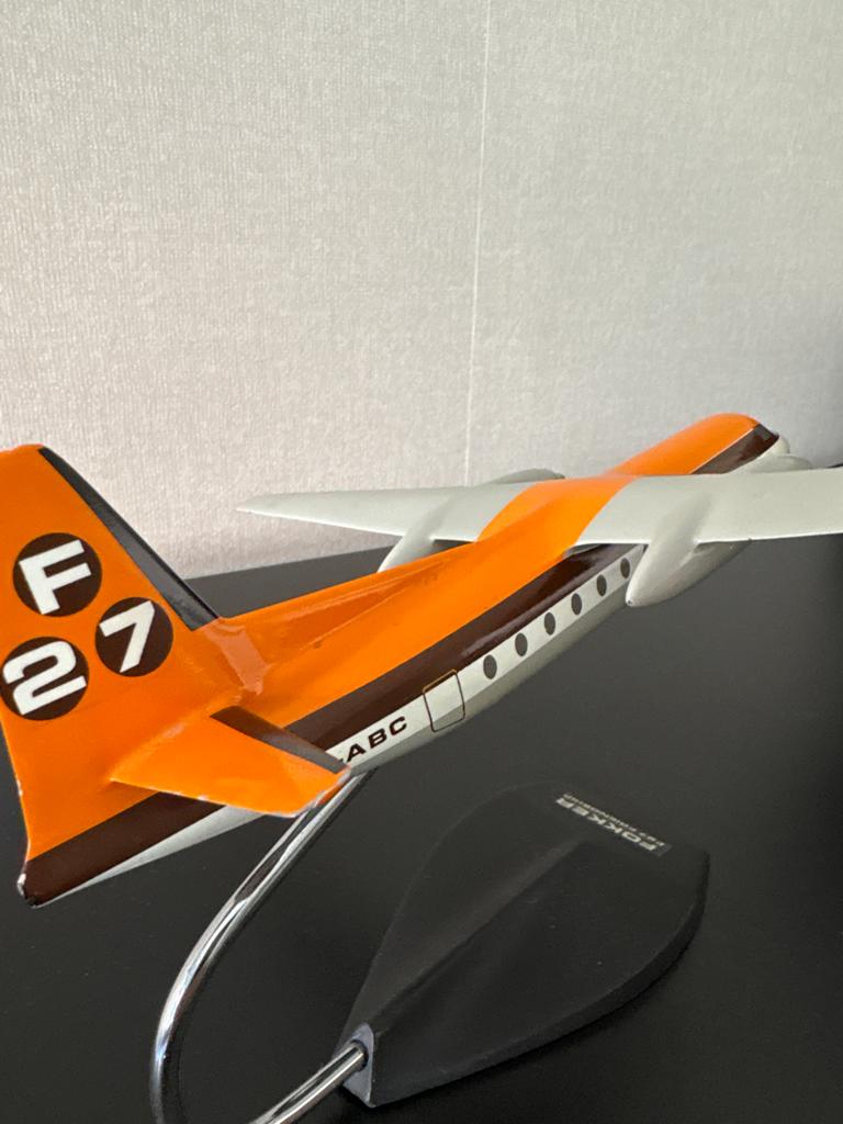 Fokker F27 Friendship schaalmodel - PH-ABC (Verkuyl), 1:72 tot 1:144, Zo goed als nieuw, Vliegtuig, Ophalen