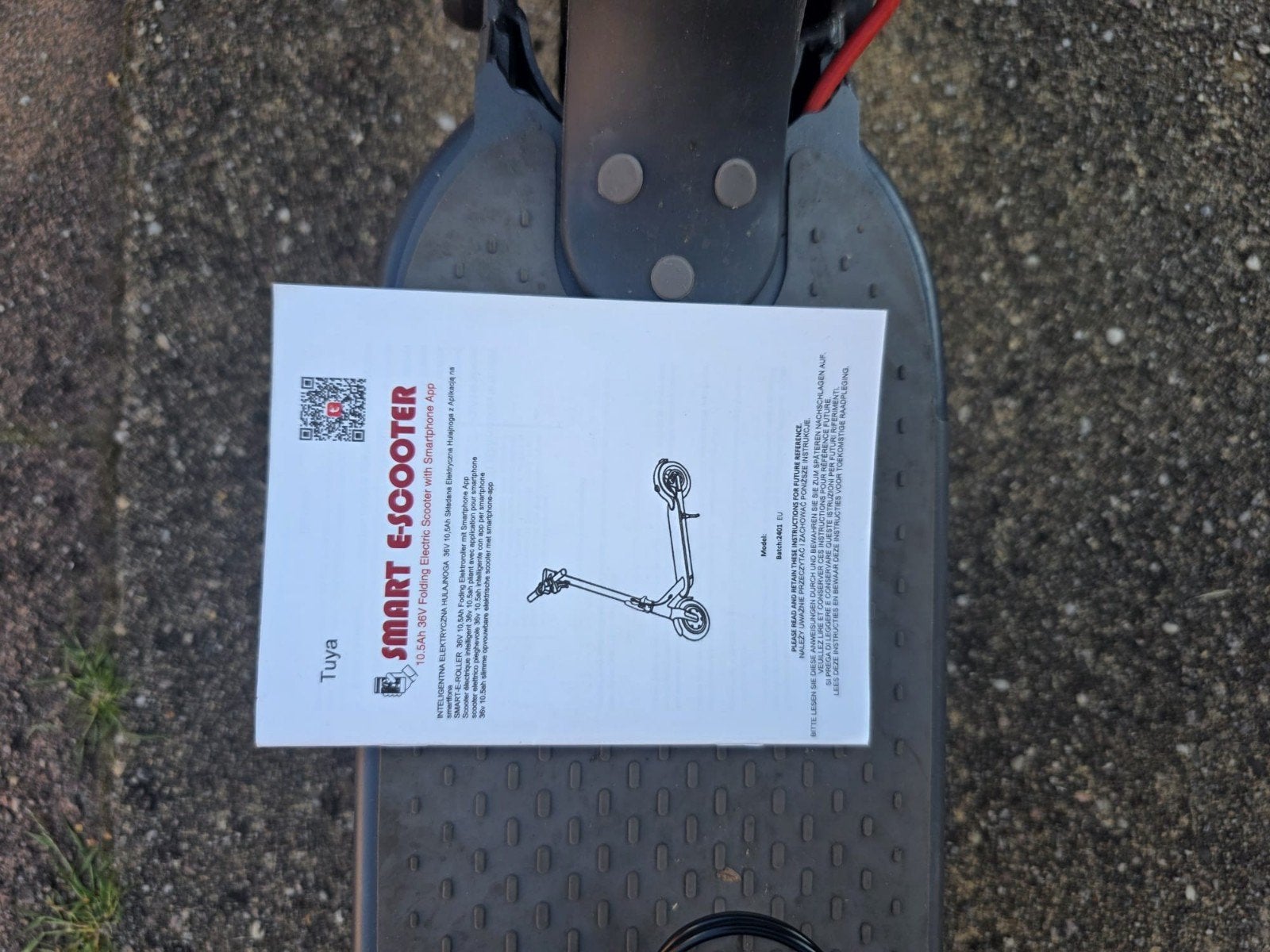 elektrische step, Ophalen, Zo goed als nieuw, Elektrische step (E-scooter), Smart e-scooter