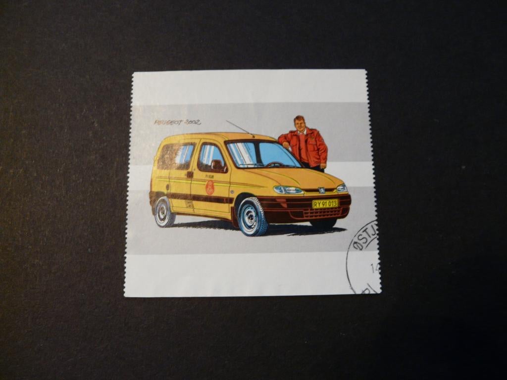 Postzegel ? uit Denemarken afbeelding Deense post., Ophalen of Verzenden, Denemarken, Gestempeld