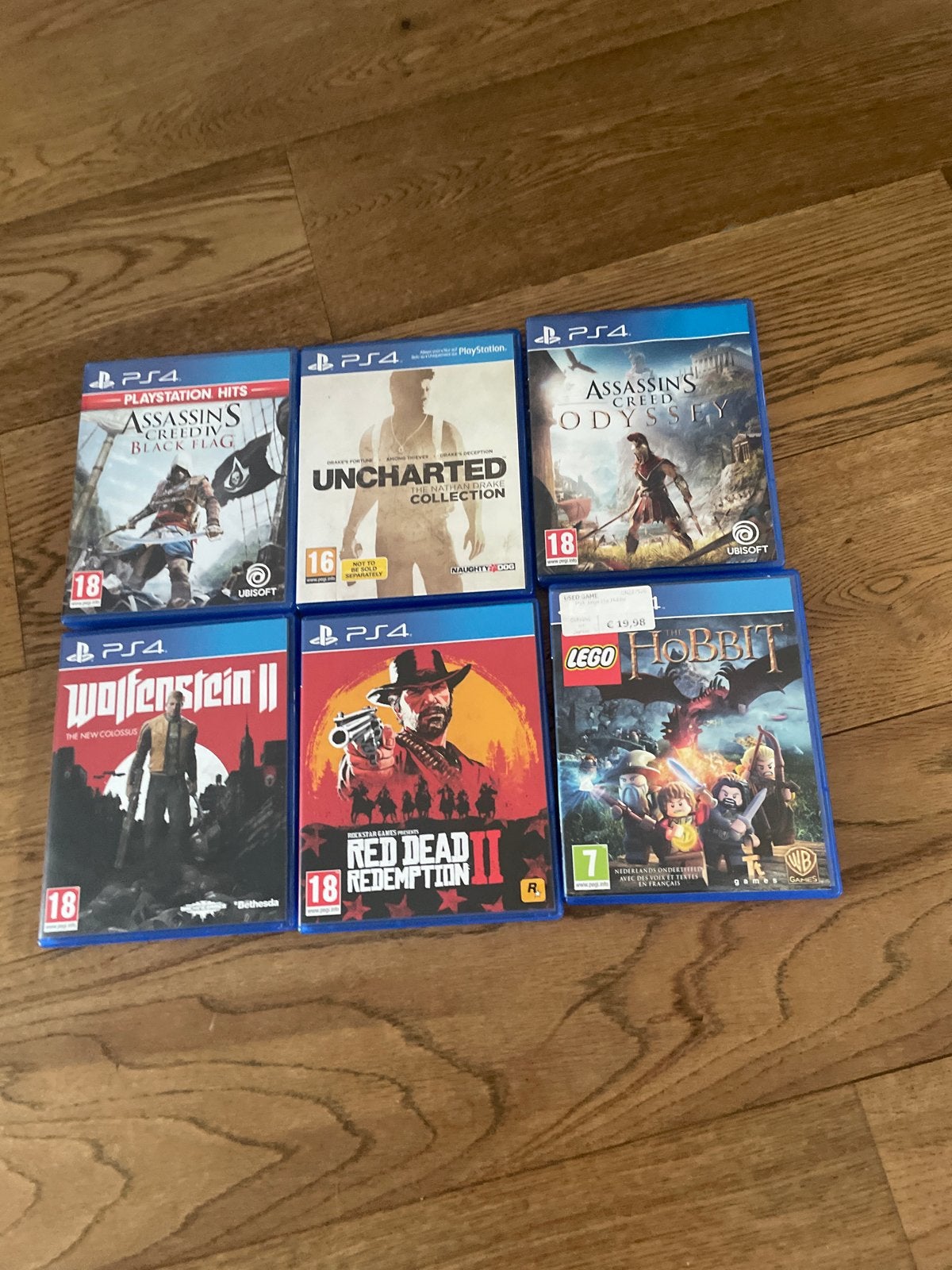 PS4 Games Bundel: Assassin's Creed, Uncharted, Red Dead 2, Avontuur en Actie, Online, Gebruikt, Vanaf 18 jaar
