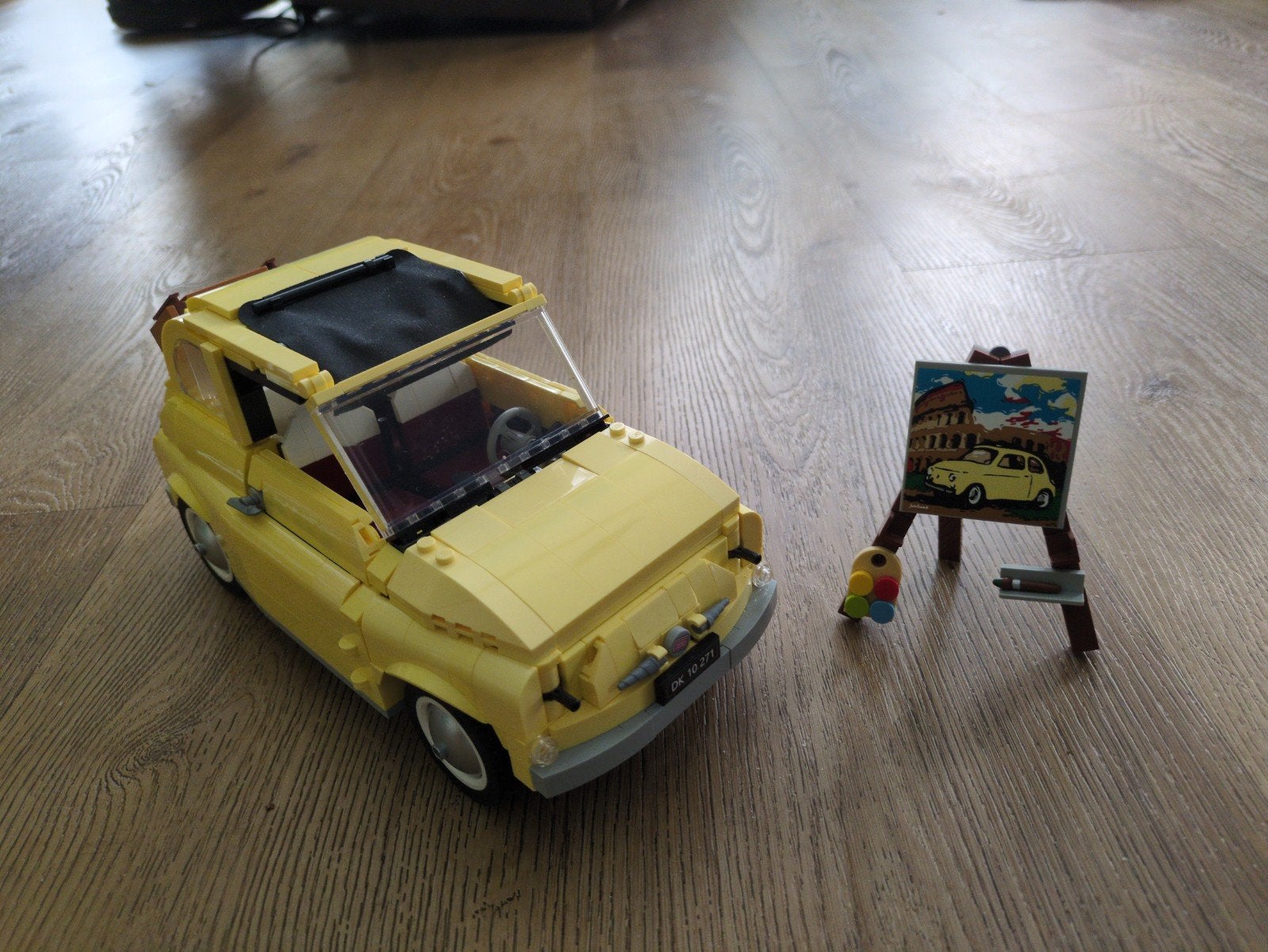 LEGO Creator Expert Fiat 500 (10271) - Zo goed als nieuw, Ophalen, Zo goed als nieuw