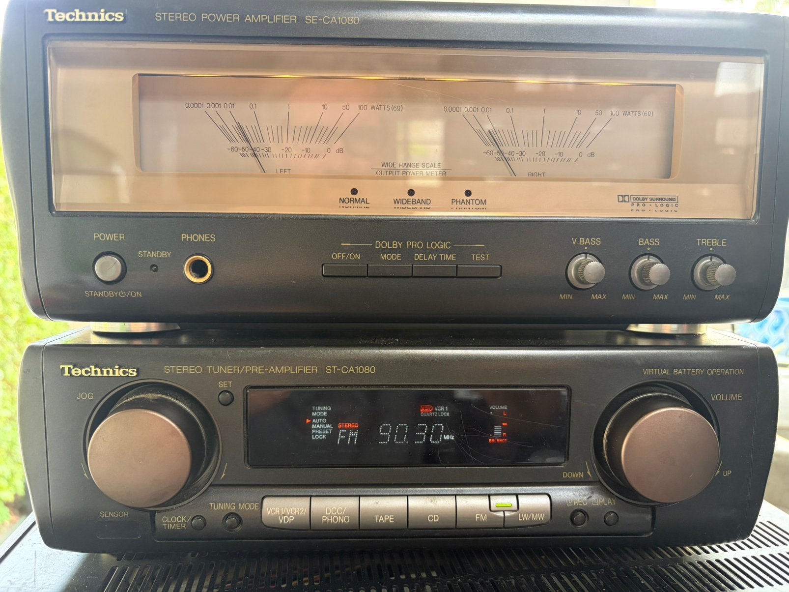 Technics amplifier en tuner/ pre amplifier, Ophalen of Verzenden, Zo goed als nieuw, Overige merken