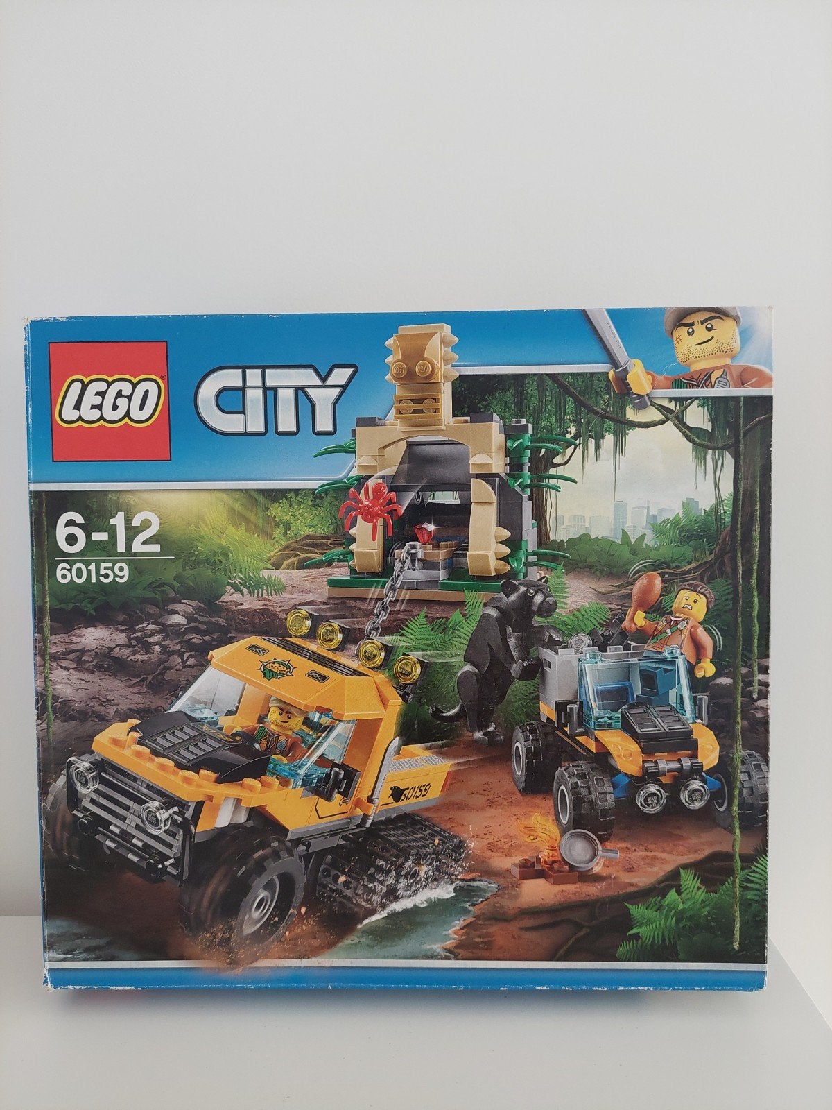 lego 60159 jungle missie met halfrupsvoertuig, City, Lego, Ophalen of Verzenden, Zo goed als nieuw