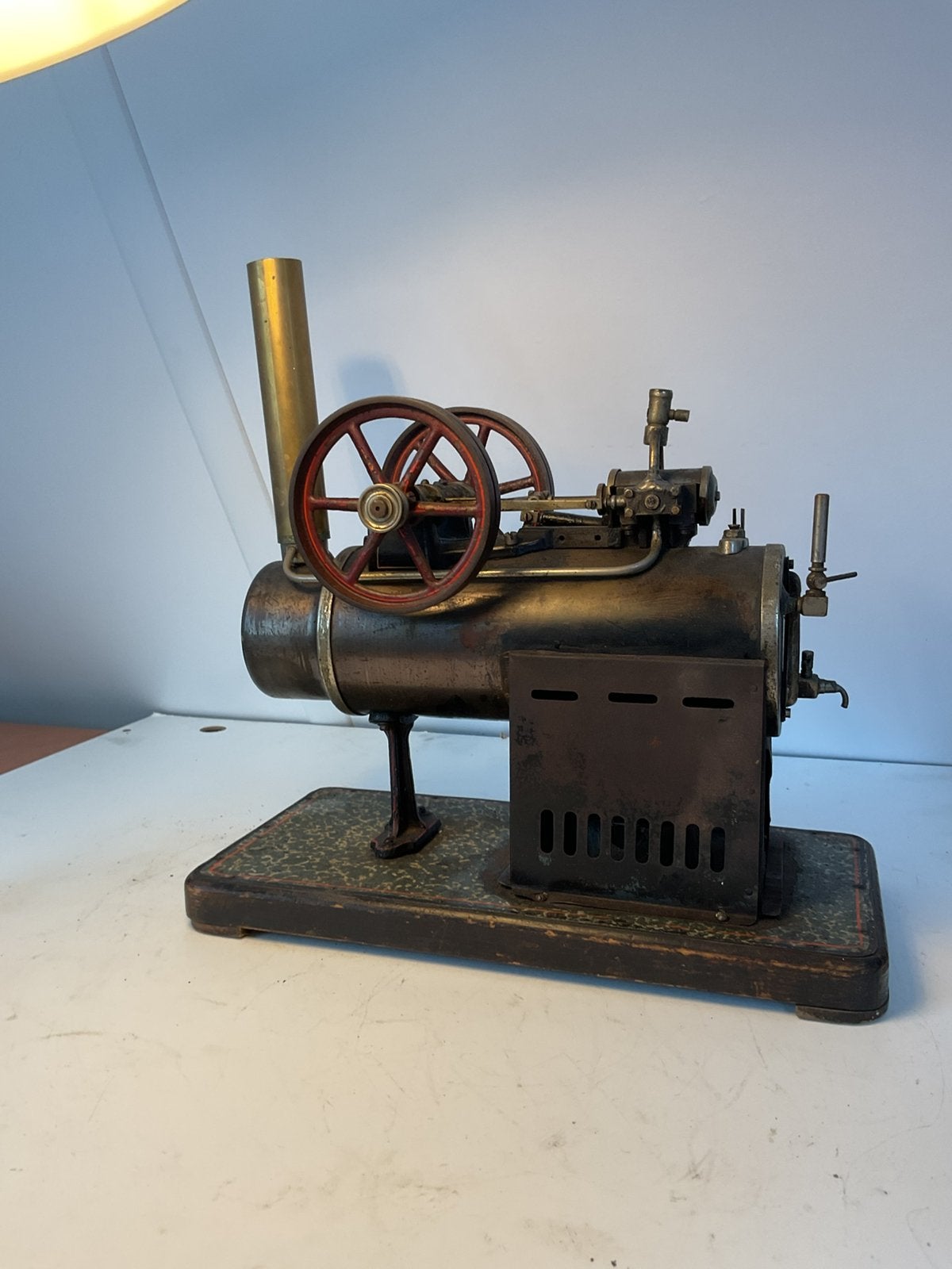 Stoommachine antiek, Antiek en Kunst, Antiek | Speelgoed, Ophalen of Verzenden