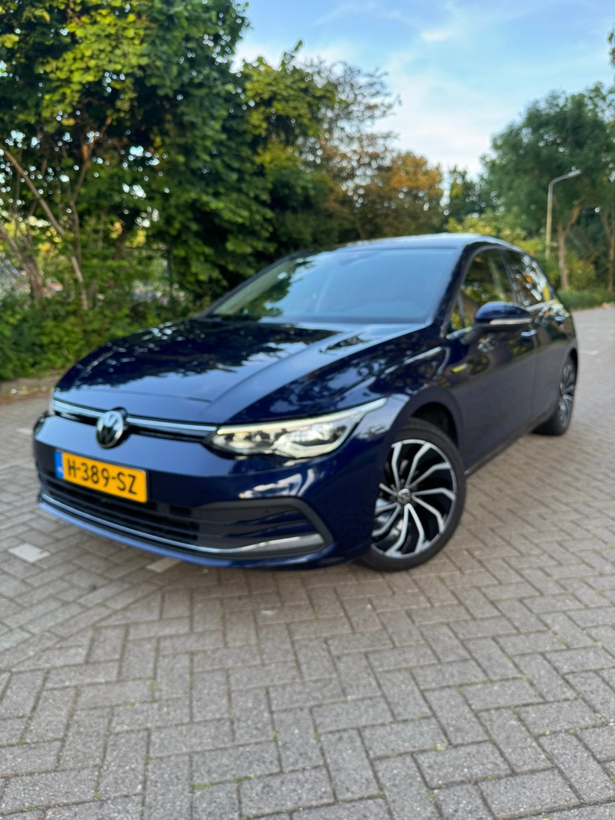 Volkswagen Golf 1.5 Etsi 150pk 7-DSG 2020 Blauw, 4 cilinders, Blauw, Alcantara, Origineel Nederlands