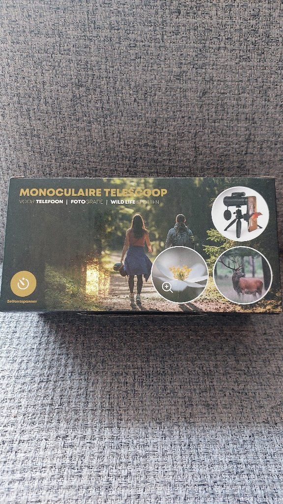 Monoculaire telescoop, Audio, Tv en Foto, Optische apparatuur | Verrekijkers, Verzenden, Nieuw, 20x of meer, Overige typen