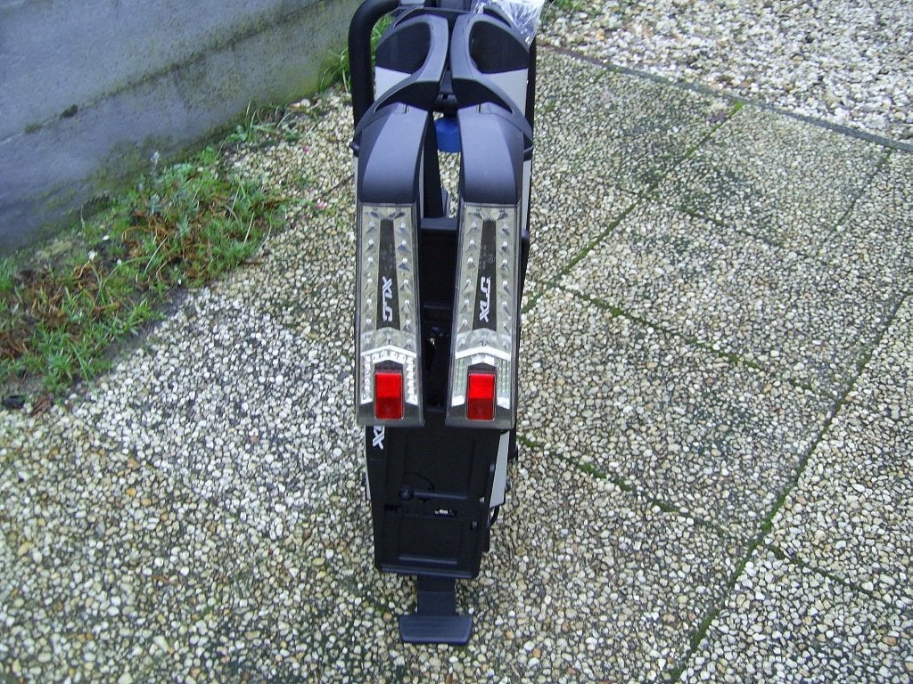 Z.G.A.N. kantelbare XLC Azura Xtra LED 2.0 fietsendrager, Ophalen of Verzenden, Zo goed als nieuw, 2 fietsen, Trekhaakdrager