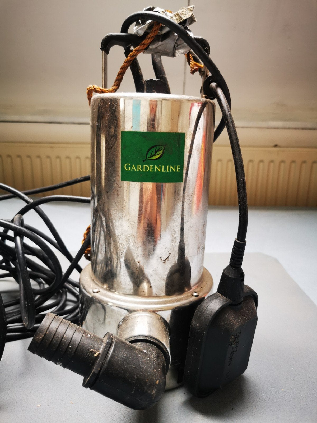 Gardenline GLSP 1001 Dompelpomp - 1000W, 20000 l/u, Ophalen, Gebruikt, Elektrisch, Dompelpomp