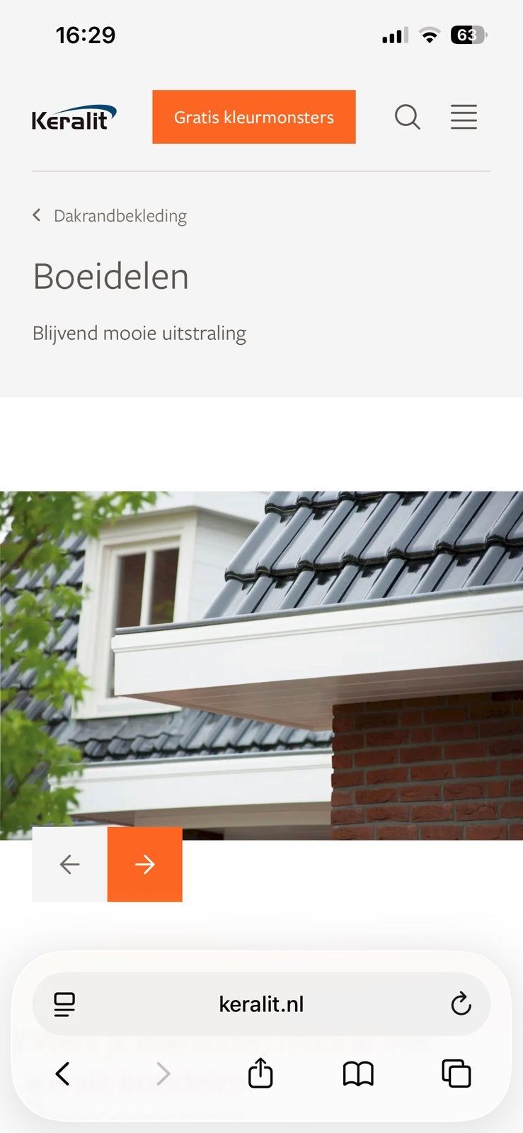 Keralit boeidelen nieuw, Doe-het-zelf en Verbouw, Overige materialen, Overige kleuren, Nieuw, Ophalen of Verzenden
