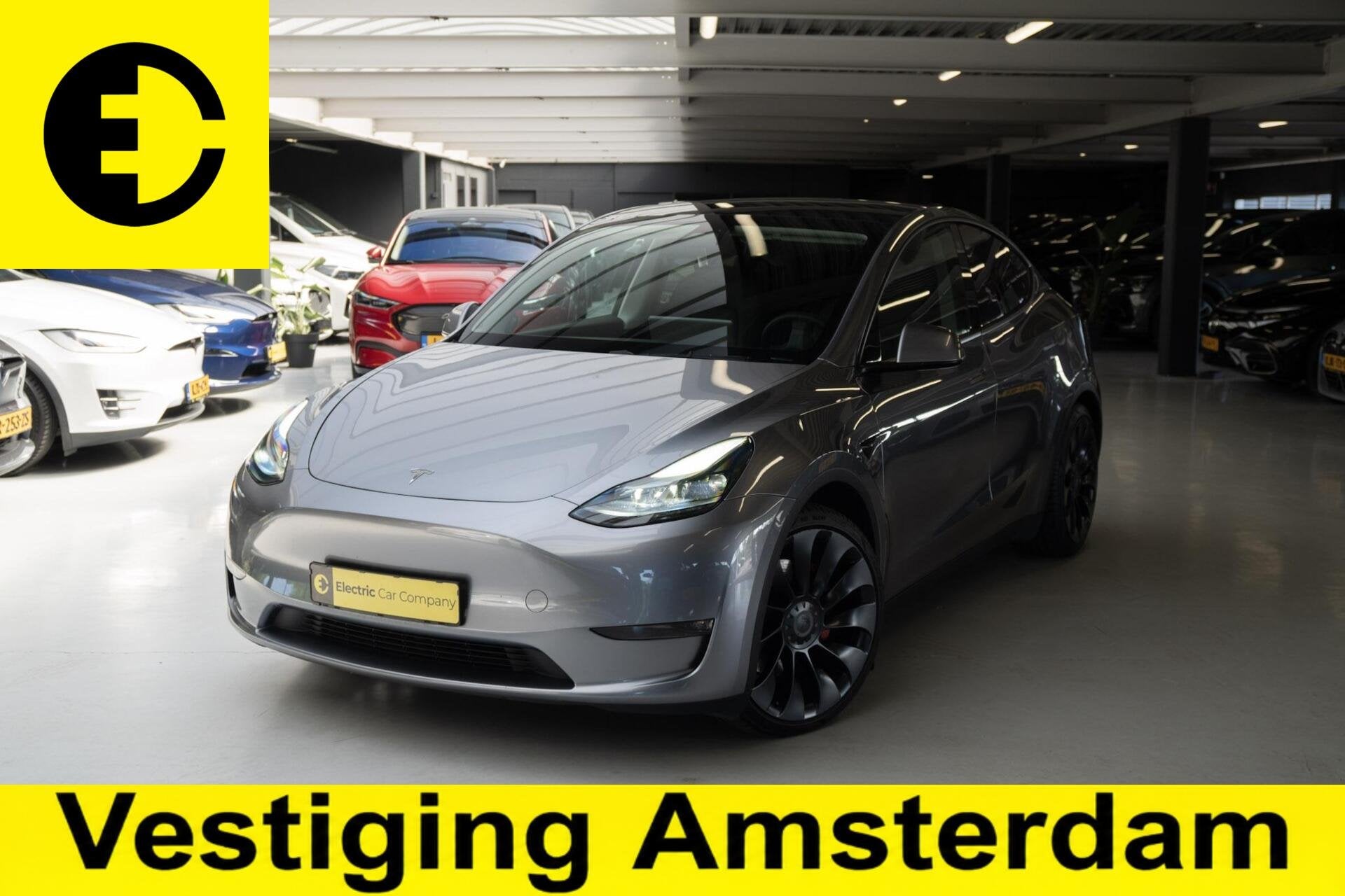 Tesla Model Y Performance AWD 75 kWh | 94,0% SOH | Quicksilv, Automaat, Gebruikt, Zwart, 1885 kg