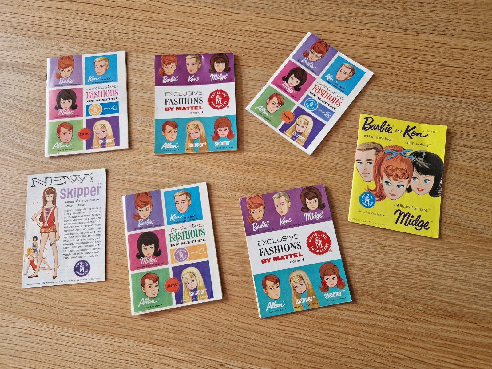 Vintage Barbie en Ken Mattel boekjes en folders, Ophalen of Verzenden, Gebruikt, Accessoires