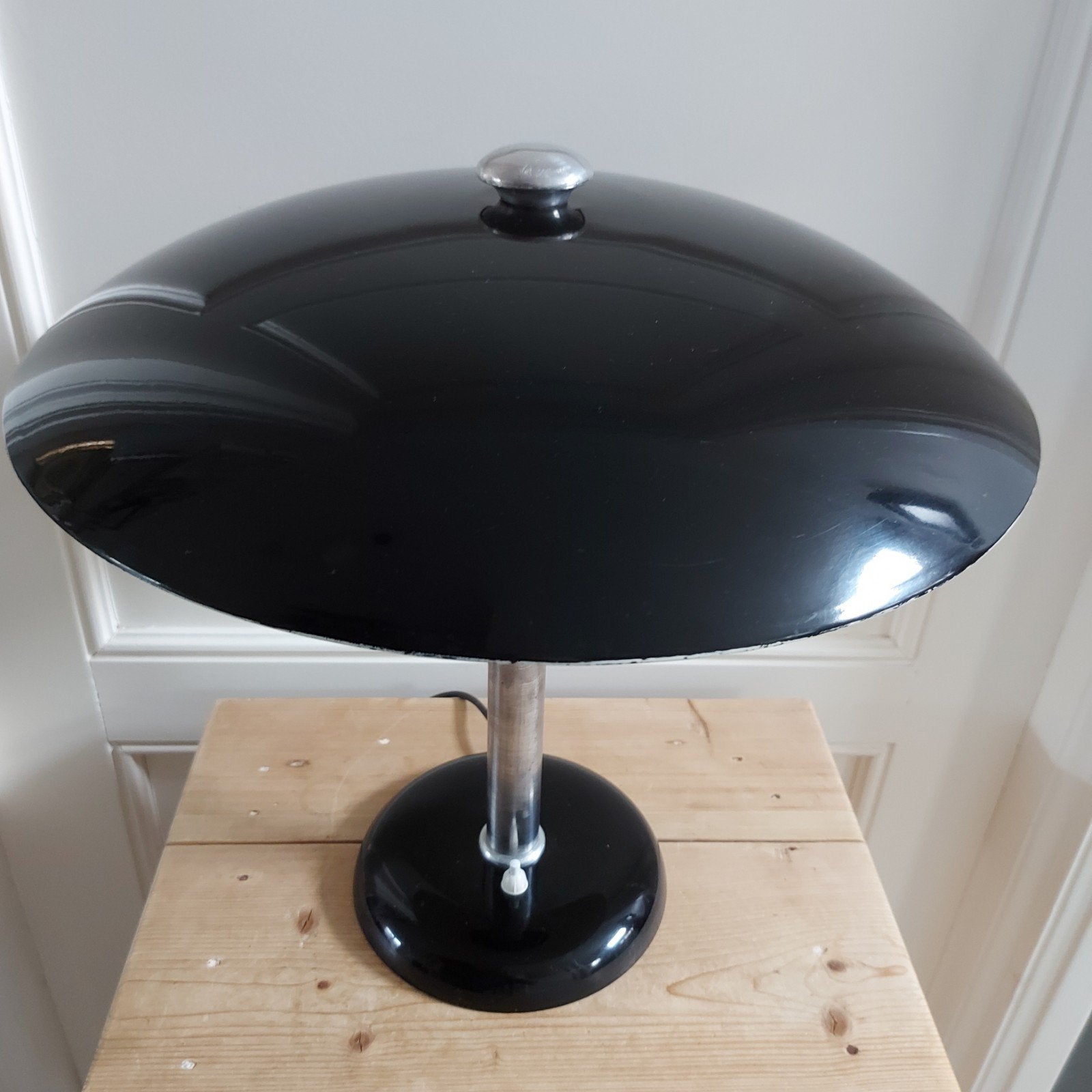 Max Schumacher bureaulamp tafellamp lamp vintage, Huis en Inrichting, Bureaulamp, Gebruikt, Vintage, Ophalen of Verzenden