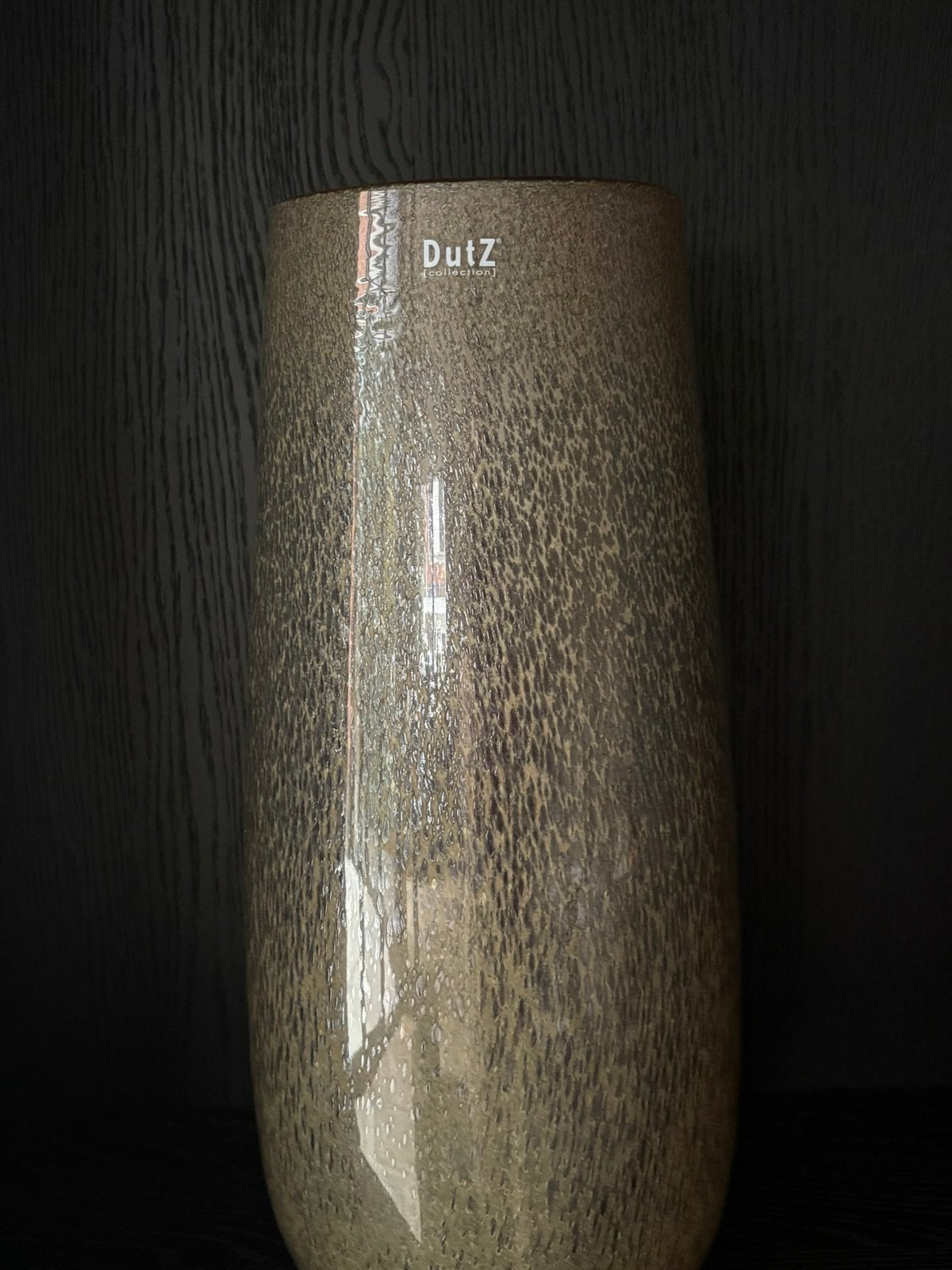 Dutz mondgeblazen design hoge vaas, Huis en Inrichting, Handgemaakt, Meerkleurig, Ophalen of Verzenden, 50 cm