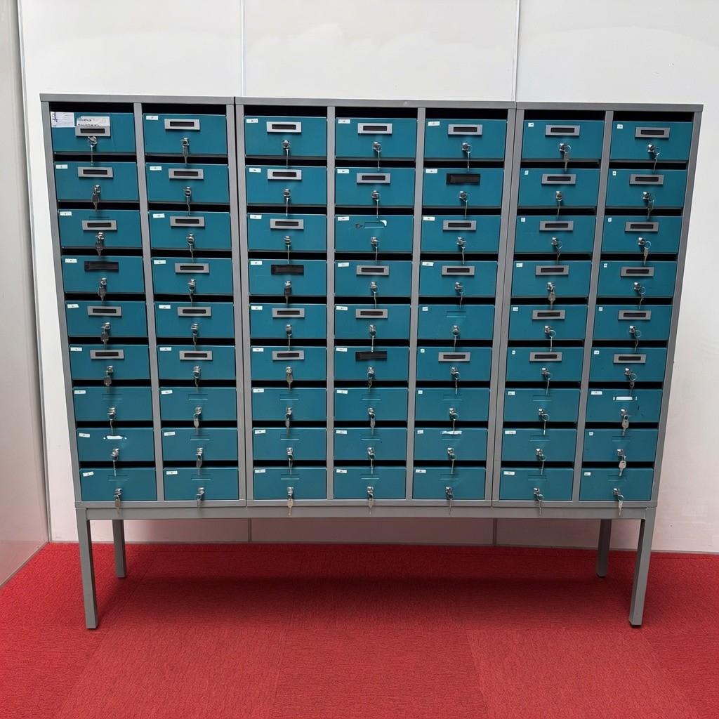 Grote metalen postvak locker met nieuwe sloten / dubbele sl, Niet ingevuld, Gebruikt, Niet ingevuld, Niet ingevuld