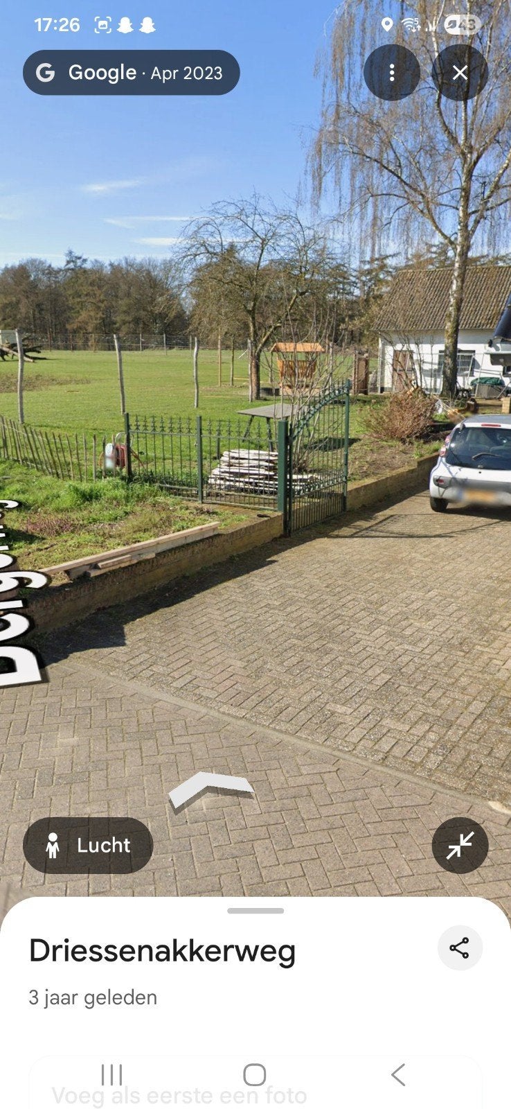 dubbele poort, inrit poort, Ophalen, Gebruikt, 200 cm of meer, Draaipoort