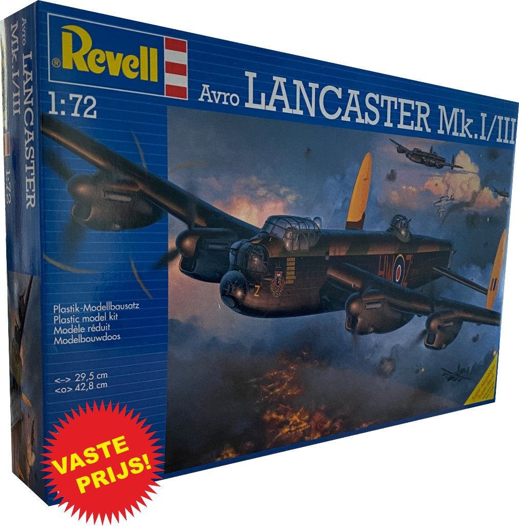 Lancaster Mk.I-III (Revell 04300) 1/72, 1:72 tot 1:144, Revell, Nieuw, Ophalen of Verzenden