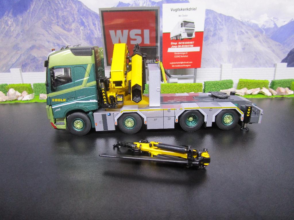 Wsi 01-4392 Bolk , Volvo FH5 Globetrotter 8x2, Hobby en Vrije tijd, Modelauto's | 1:50, Ophalen, Nieuw, Bus of Vrachtwagen, Wsi