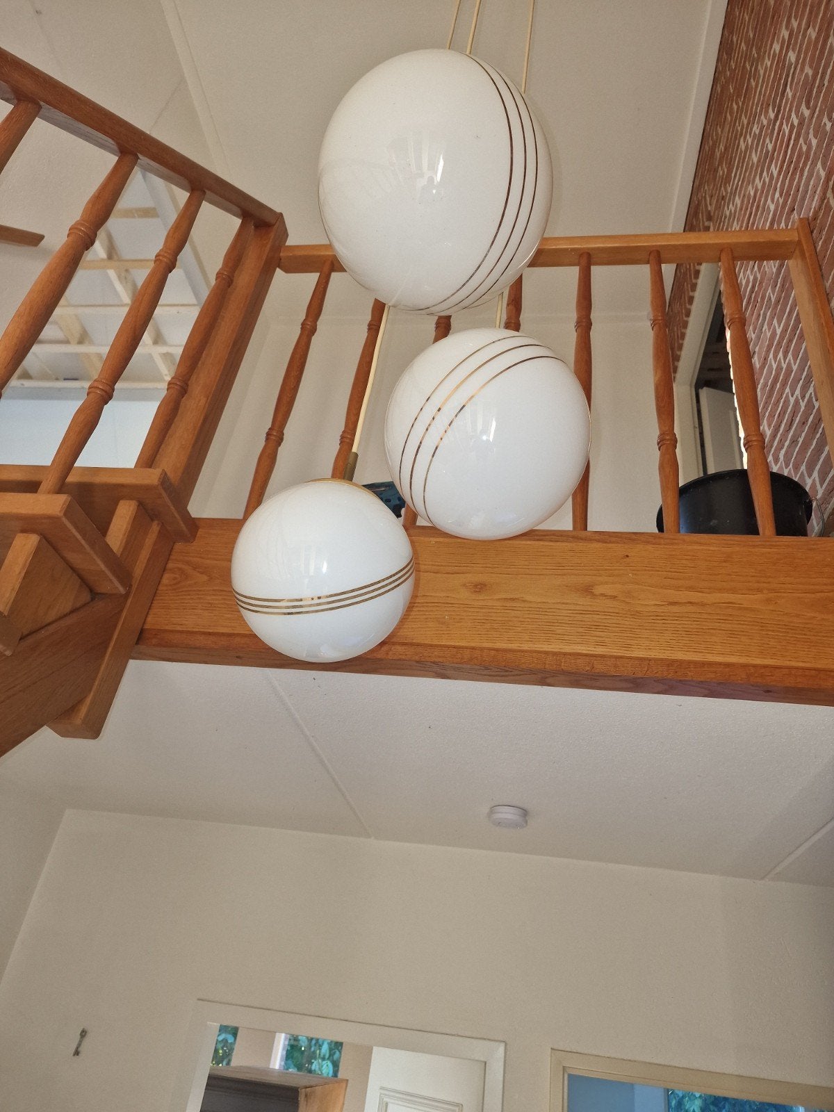 Grote hallamp, Ophalen, Gebruikt