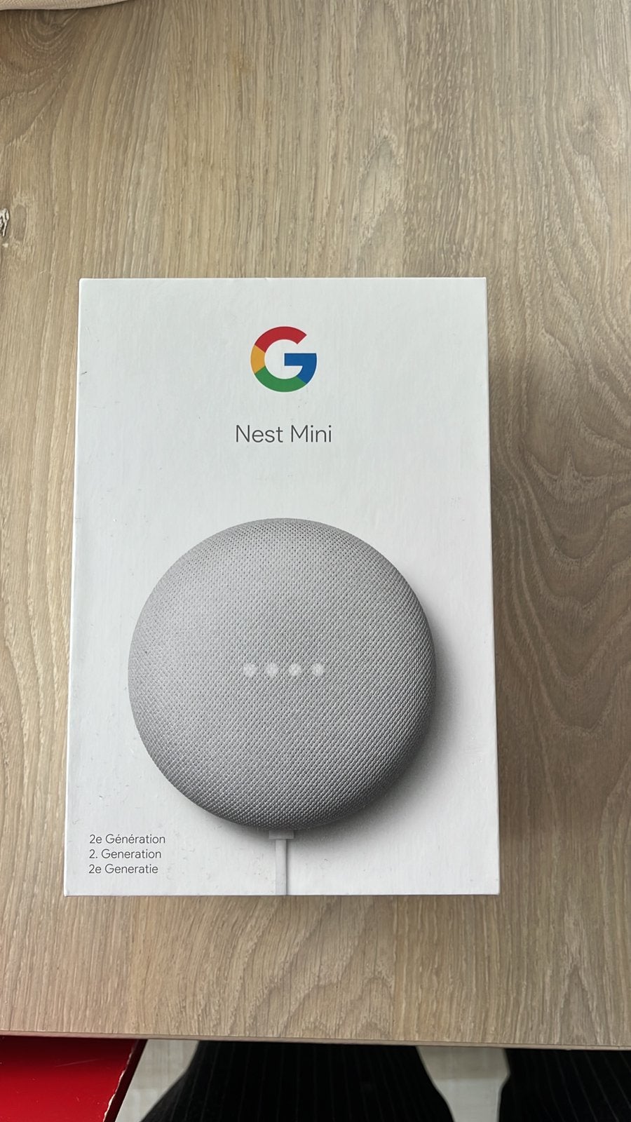 Google Nest Mini 2e generatie, Audio, Tv en Foto, Mediaspelers, Ophalen of Verzenden, Nieuw