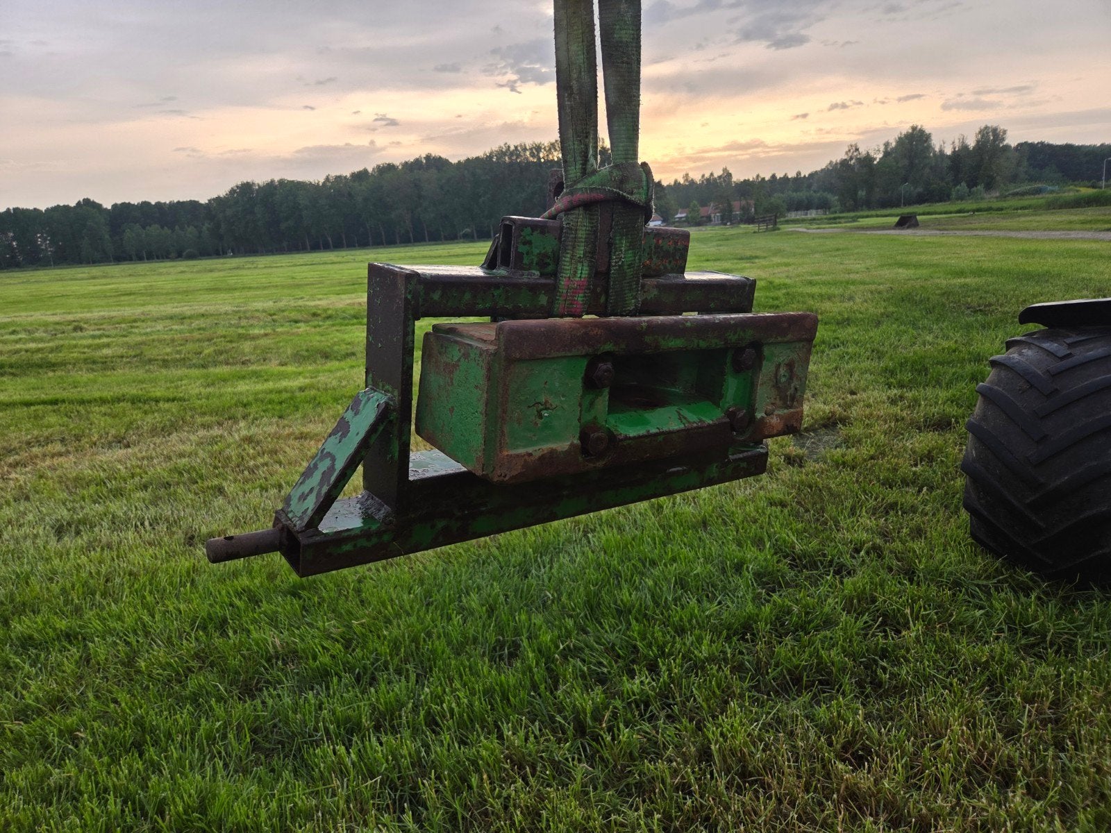 John deere onderdelen/gewicht+driepunt, Ophalen of Verzenden
