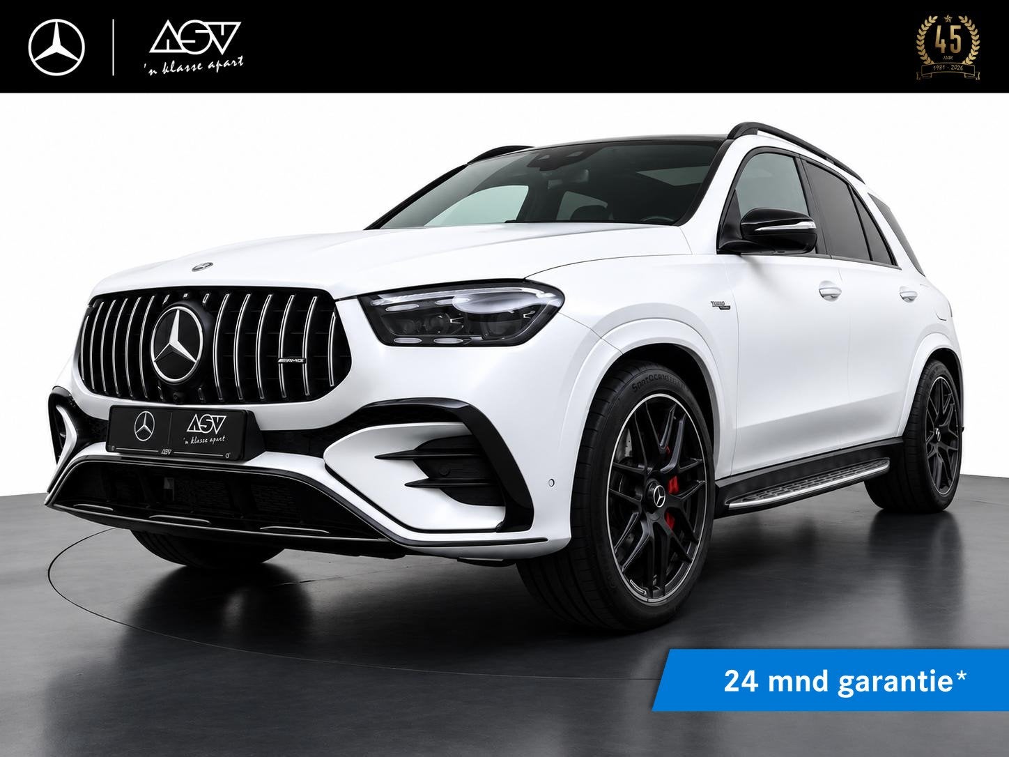 Mercedes-Benz GLE-klasse AMG 53 Hybrid 4MATIC+ Premium Plus, Auto's, Automaat, Gebruikt, Wit, Plug-in hybride