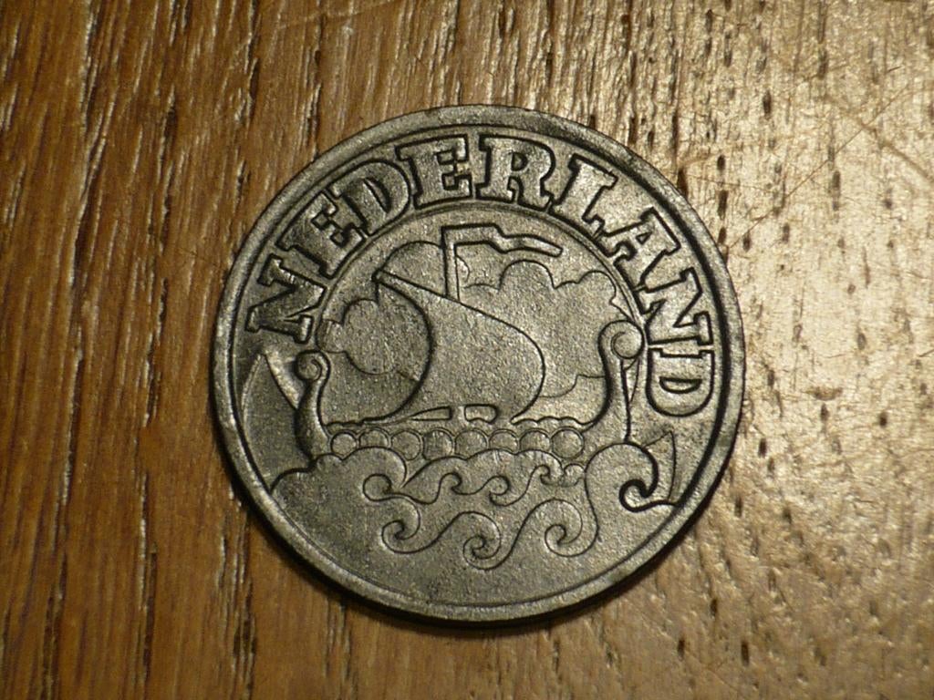 Mooie 25 cents 1943. Zeldzaam in deze kwaliteit. WWII., Ophalen of Verzenden, Koningin Wilhelmina, 25 cent, Losse munt