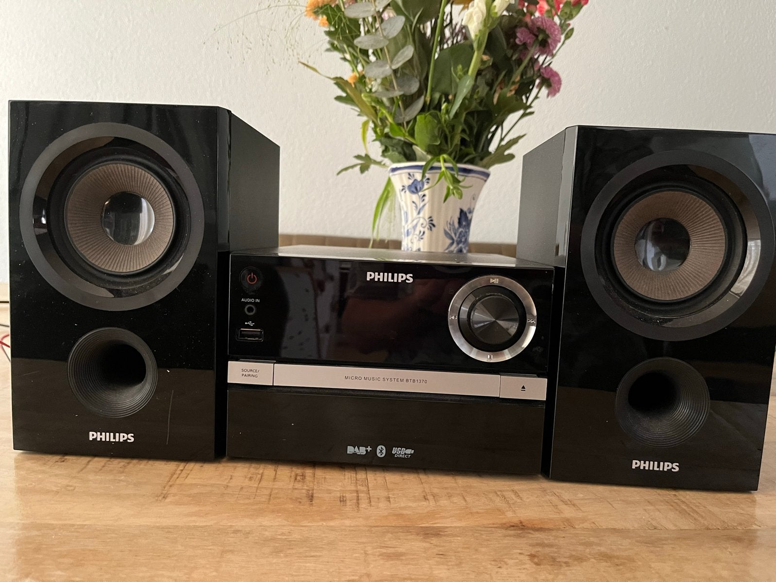 Philips Micro Muziek Systeem BTB1370/12 met DAB+ en Bluetoot, Philips, Ophalen of Verzenden, Zo goed als nieuw, Microset