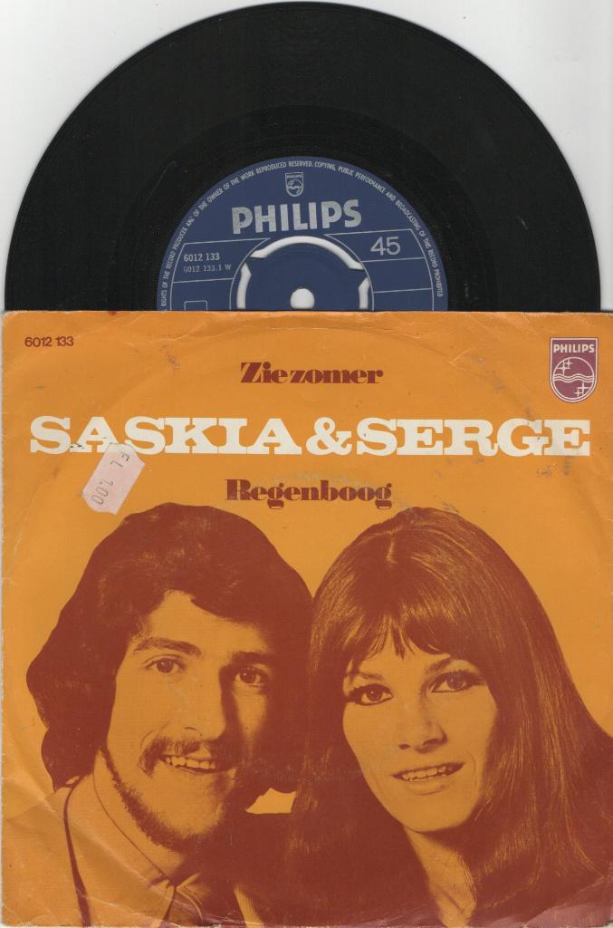 Saskia & Serge – Zie Zomer, Gebruikt, 7 inch, Ophalen of Verzenden, 1970 - 1979