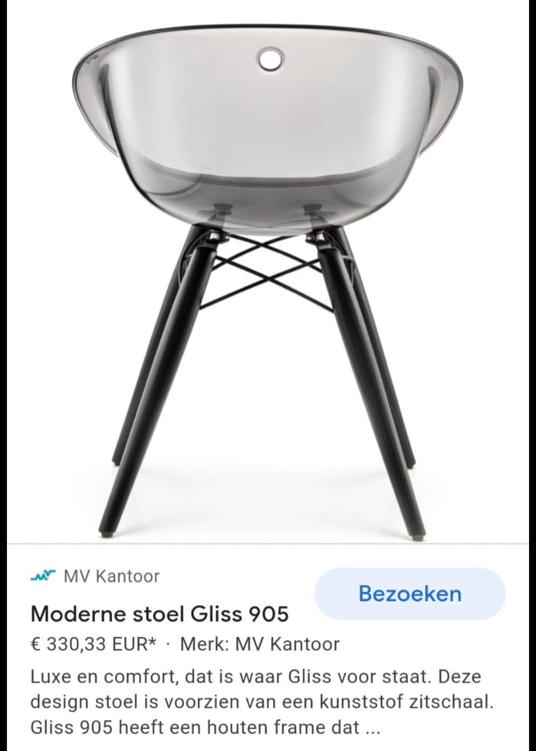3 designstoelen Glis 905.  -  KOOPJE.  houten frame, Modern design, Gebruikt, Overige kleuren, Drie