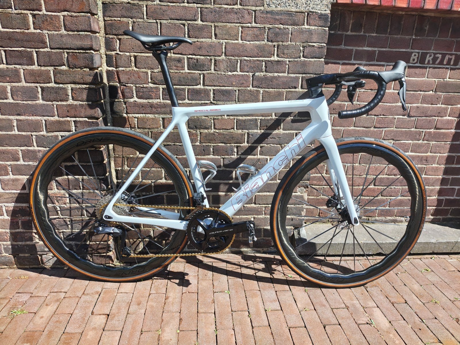 One of a kind: Bianchi Specialissima '23 Ultegra DI2 12 spee, 28 inch, Zo goed als nieuw, Meer dan 20 versnellingen, Schijfrem