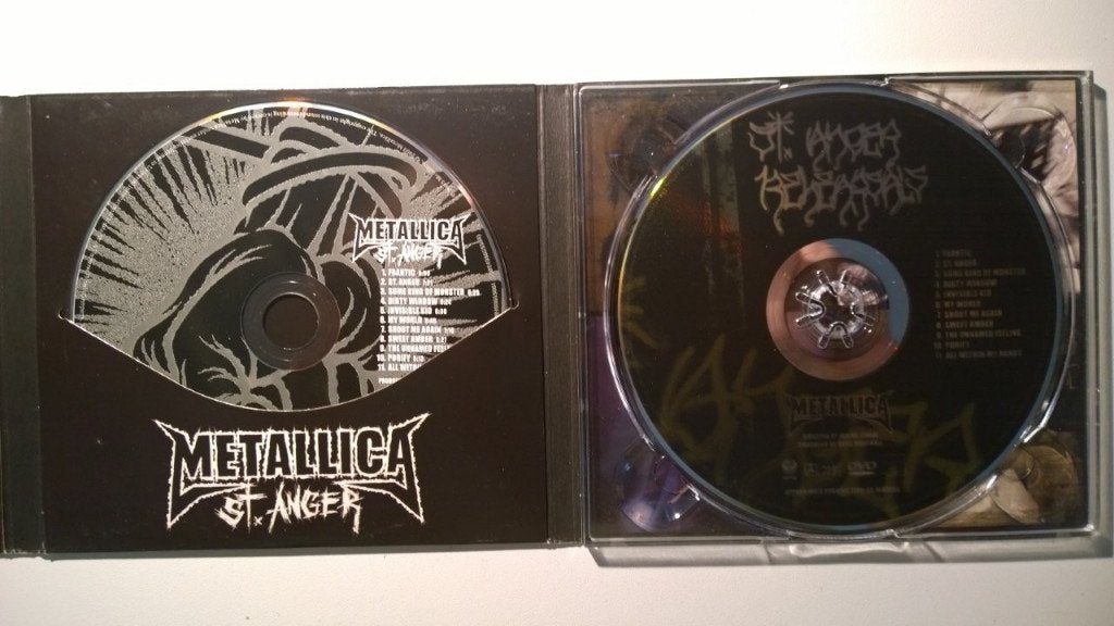 Metallica - St. Anger (CD + DVD), Ophalen of Verzenden, Zo goed als nieuw
