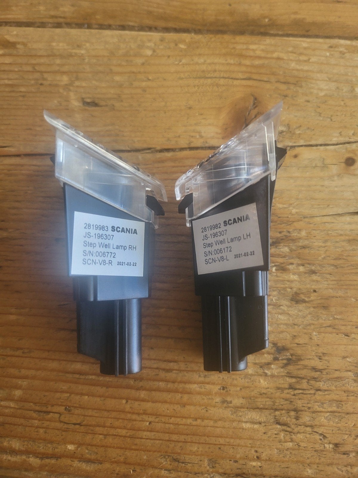 Scania V8 instapverlichting deur lampen (links en rechts), Ophalen of Verzenden, Nieuw, Overige automerken
