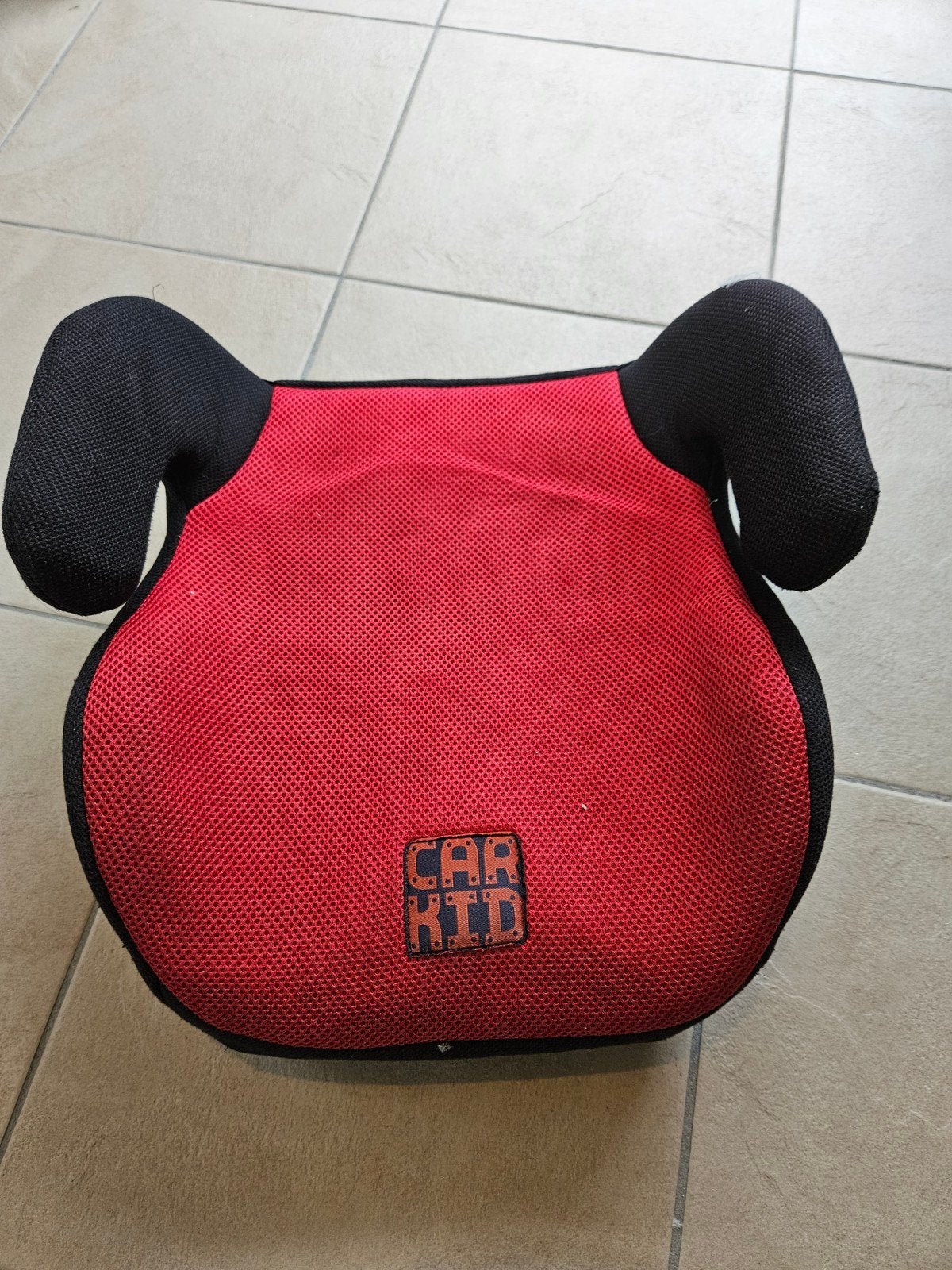 Car Kid zitverhoger rood - Gebruikt, Kinderen en Baby's, Ophalen of Verzenden