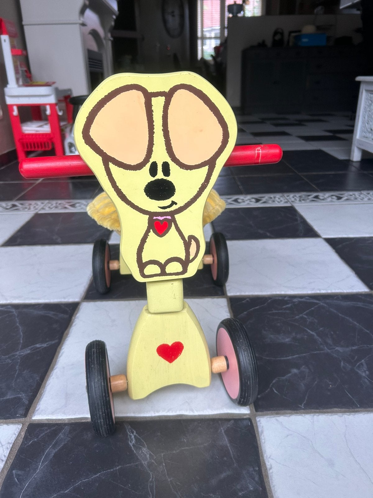 Houten Woezel en Pip loopfiets, Ophalen of Verzenden, Gebruikt