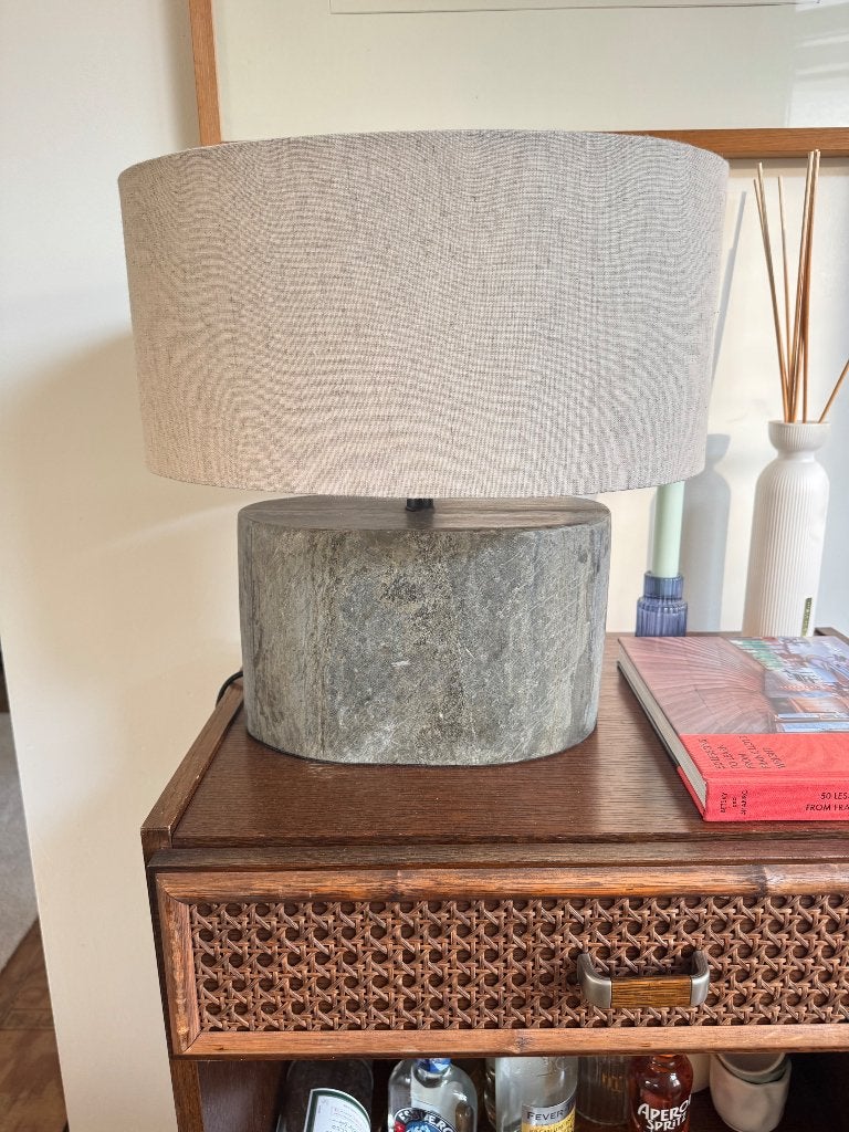 LISTEEN TABLE LAMP ZARA HOME, Ophalen, Zo goed als nieuw, Organic Modern / Quiet Luxury, Minder dan 50 cm