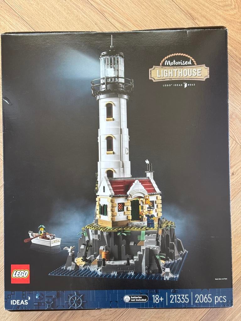 Lego Ideas 21335 Gemotoriseerde Vuurtoren - Compleet, Lego, Ophalen of Verzenden, Compleet, Complete set