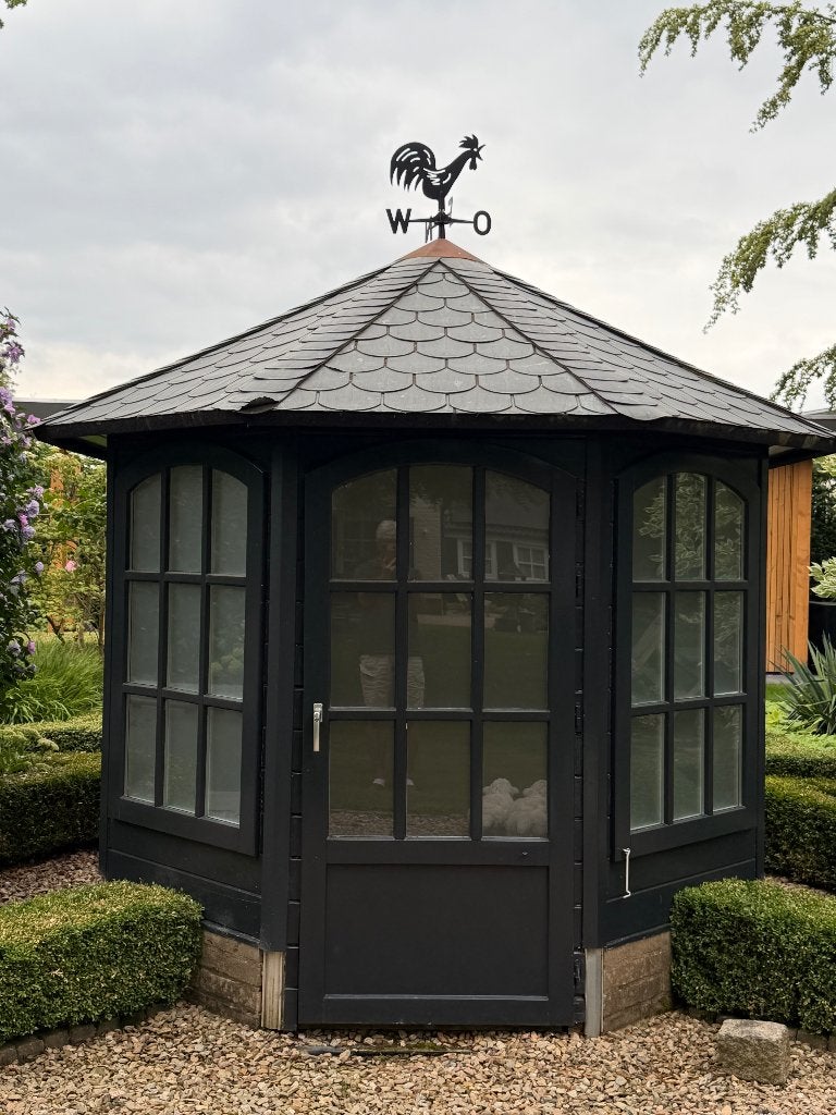 tuinhuisje, Tuinhuis, 2 ramen, Hout, Ophalen