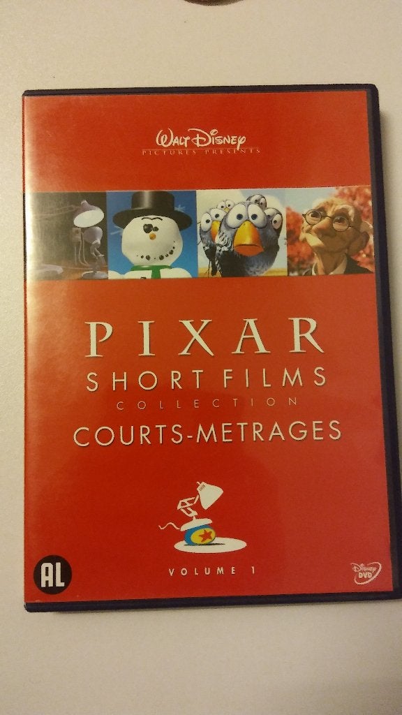 Walt Disney Pixar short films volume 1 tekenfilm dvd, Alle leeftijden, Verzenden, Gebruikt, Overige soorten