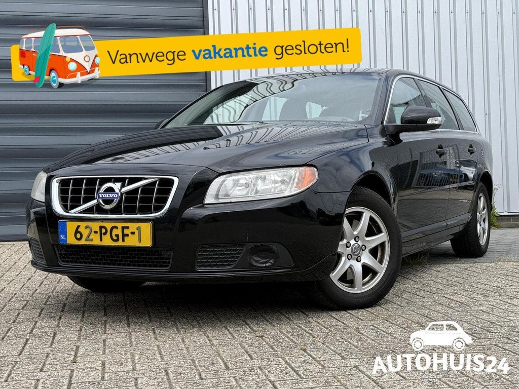 Volvo V70 2.0 D3 Momentum LEDER|TREKHAAK|NAVI NWE RIEM, Auto's, Volvo, Bedrijf, Te koop, V70, ABS, Airbags, Airconditioning, Alarm